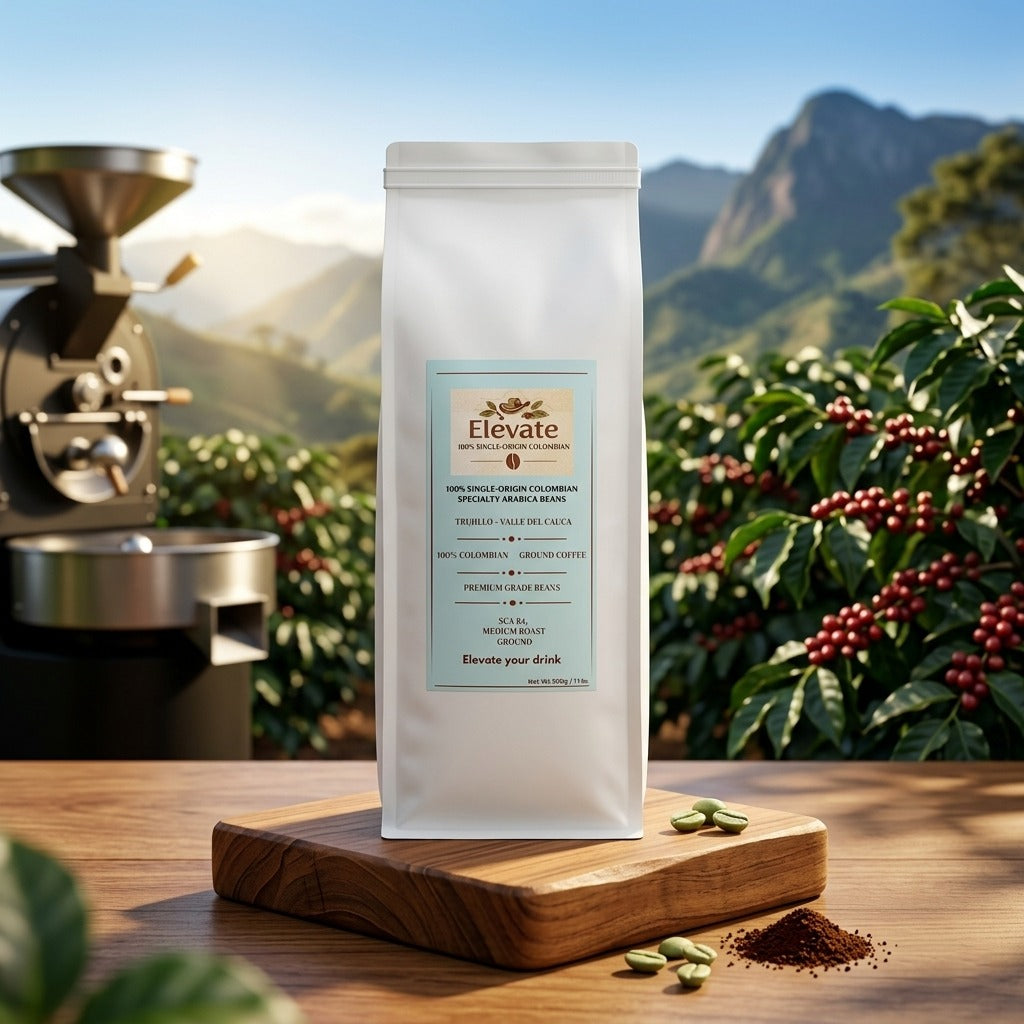 Elevate Smooth Medium Roast Colombian Coffee